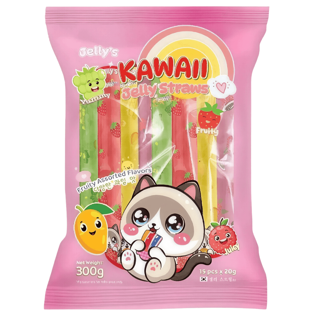Kawaii Jelly Straws 300g