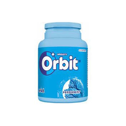 Wrigley's Orbit Žvýkačky peppermint 64g dóza
