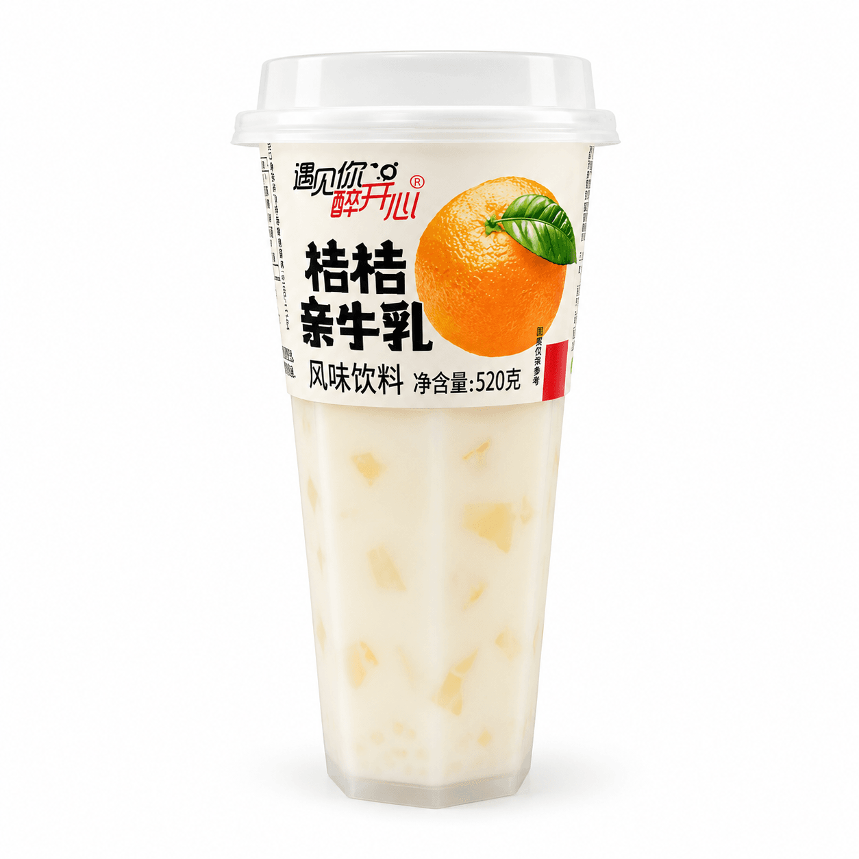 Weibao Mandarinka Flavored Pearl Yogurt Drink 520ml
