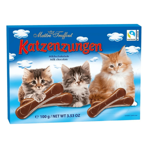 Maitre Truffout Katzenzungen - Kočičí jazýčky 100g