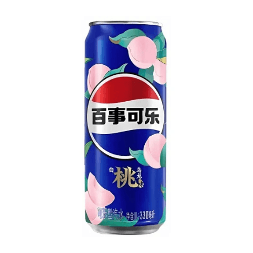 China Pepsi Peach Oolong 330ml