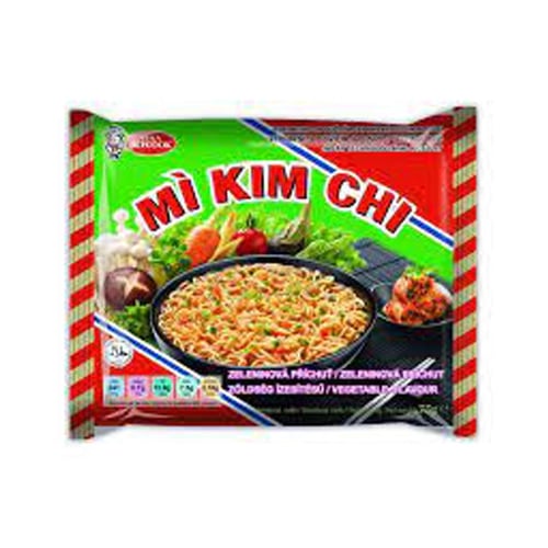 Mi Kim Chi Zeleninová příchuť 75g x 30 – Vietnamská instantní polévka pro milovníky kimchi