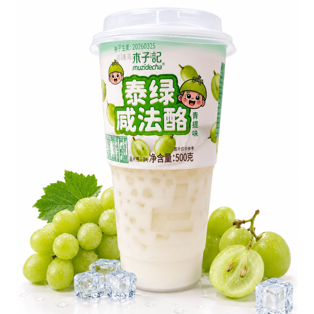 Muzidecha Yogurt Drink Green Grape 500ml