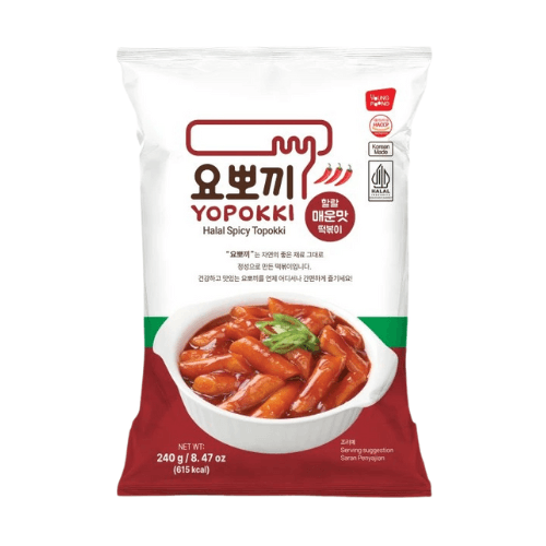 Yopokki Halal Spicy Pouch 240g