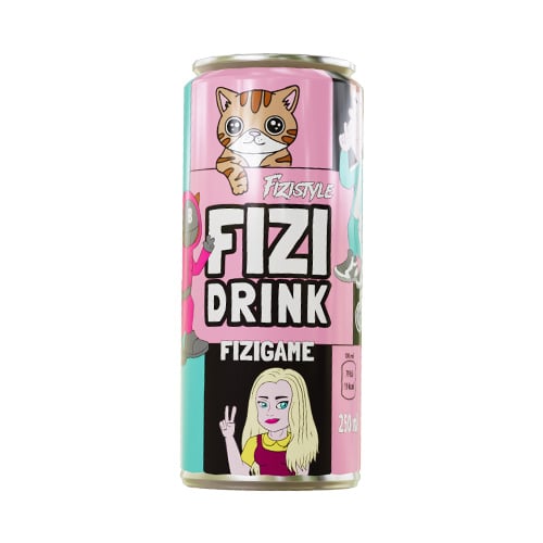 Fizi Drink FiziGame – limonáda s příchutí kola 250 ml