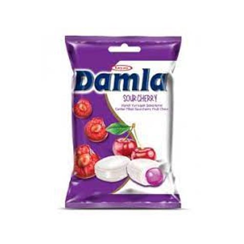 Tayas Damla Soft Candy with sour Cherry 90g