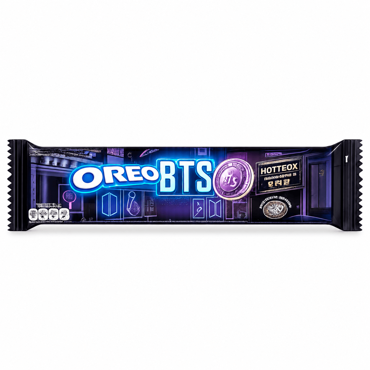 Oreo BTS Hotteok – sušenky s příchutí korejských palačinek s hnědým cukrem 157g