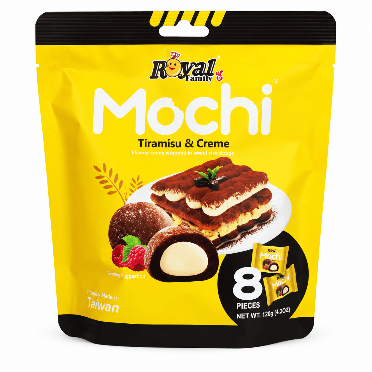 Royal Family mochi s příchutí tiramisu a smetany 120g