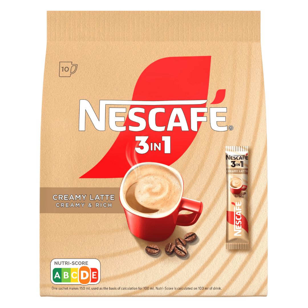 Nescafé 3v1 Creamy Latte 10 x 15 g