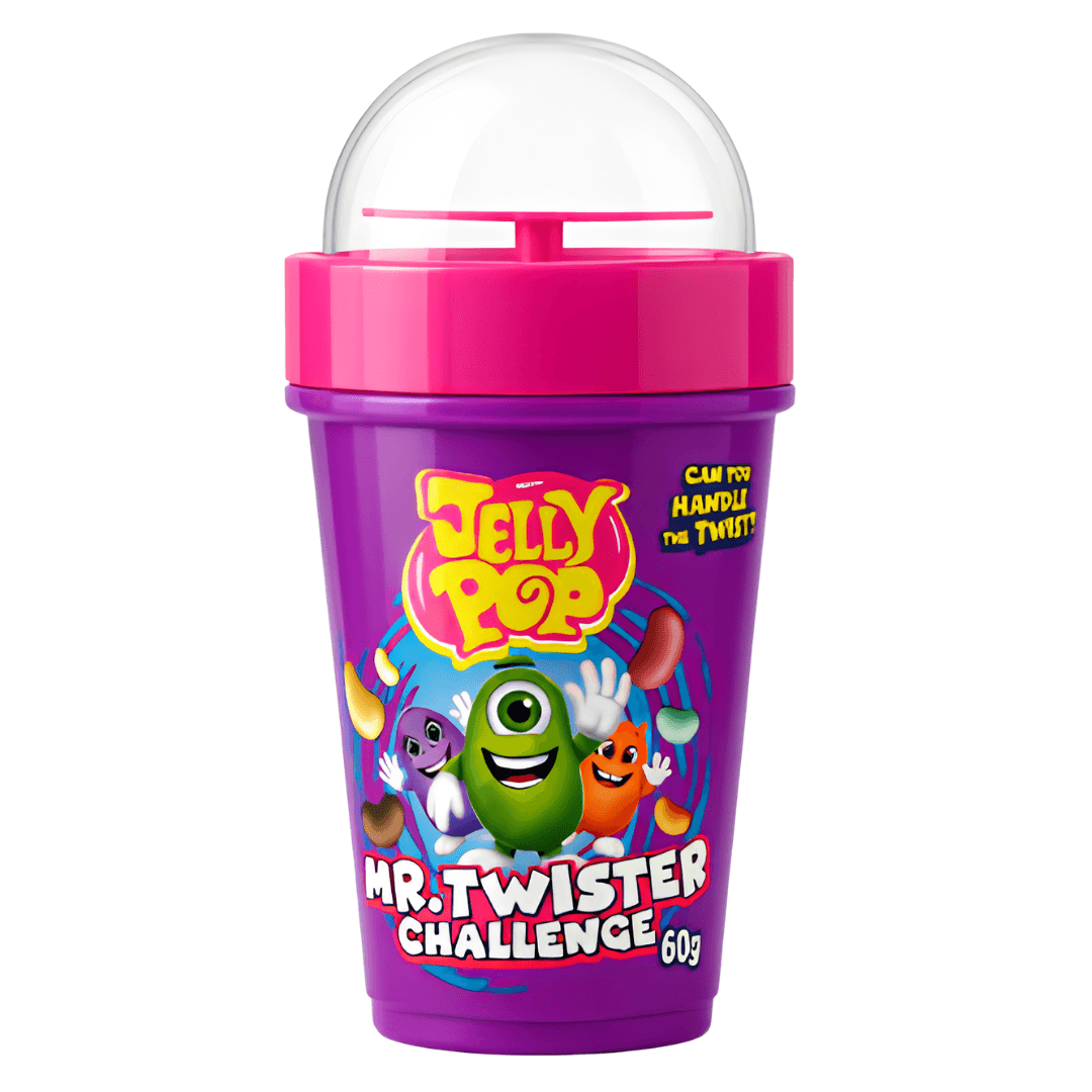 Jelly Pop Mr. Twister Challenge cup 60g