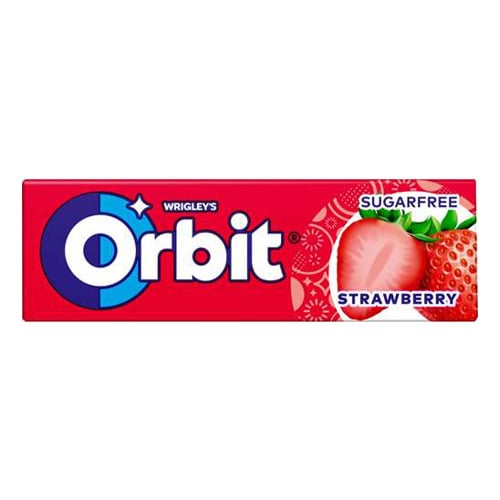 Wrigley's Orbit Žvýkačky strawberry 14g