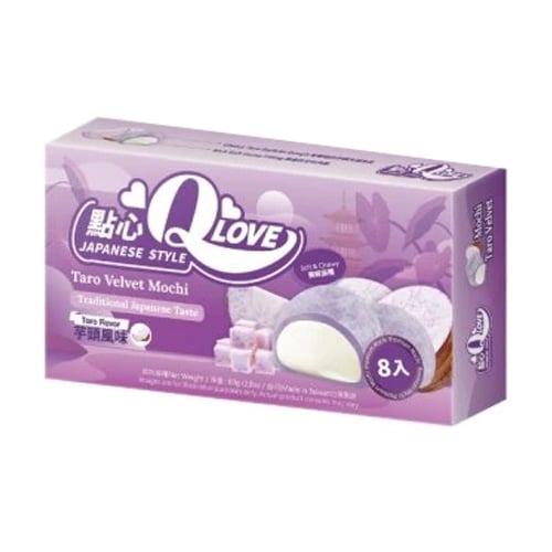 QLove Velvet Taro Mini Mochi 80g