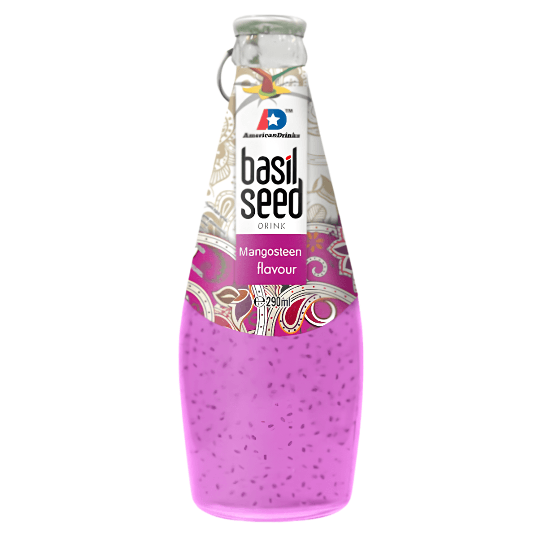 American Drinks Basil Seed Mangosteen flavour 290 ml