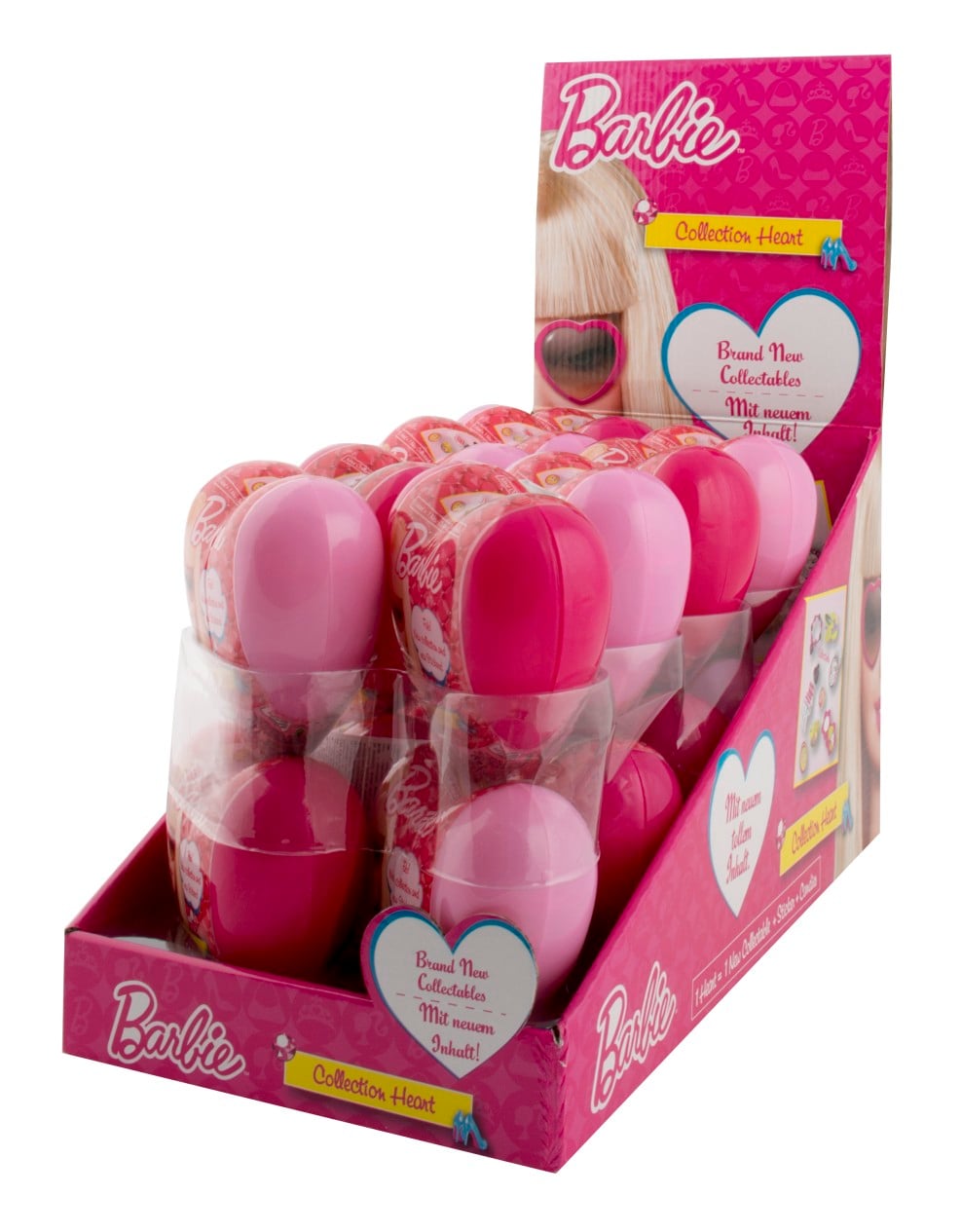 Barbie hearts - srdce s překvapením a cukrovinkou 12g