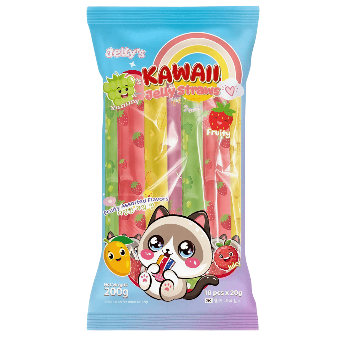 Kawaii Jelly Straws 200g