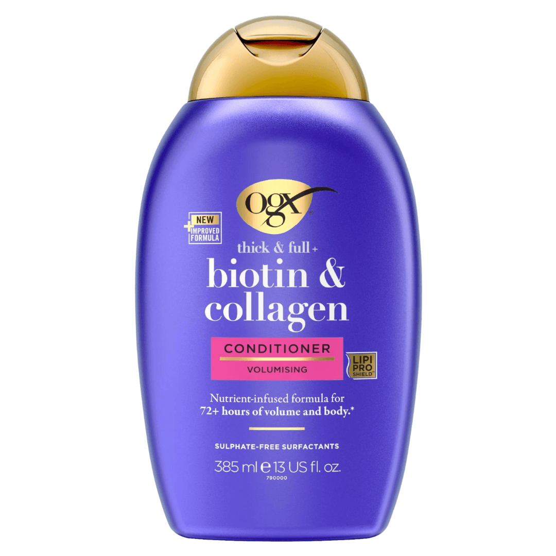 OGX Biotin & Collagen zhušťující kondicionér pro objem vlasů 385ml