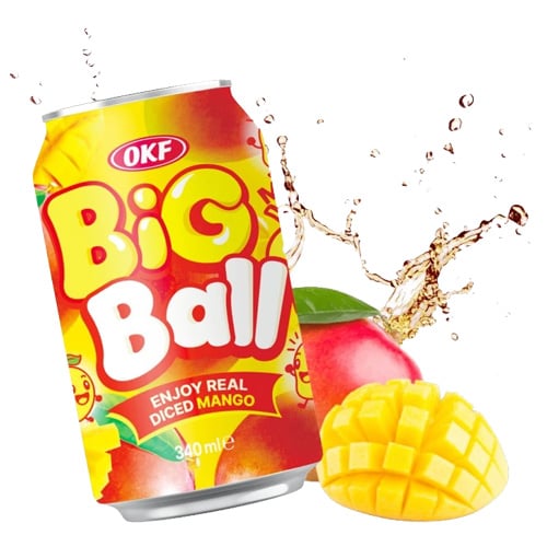 OKF Big Ball Mango Drink 340ml KOR