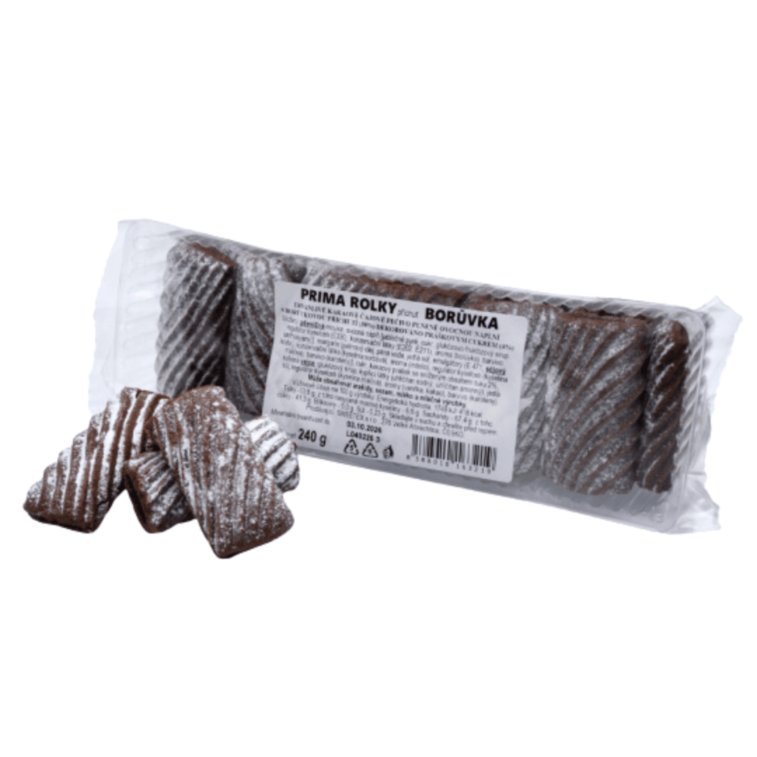Prima rolky 240g kakaové borůvka
