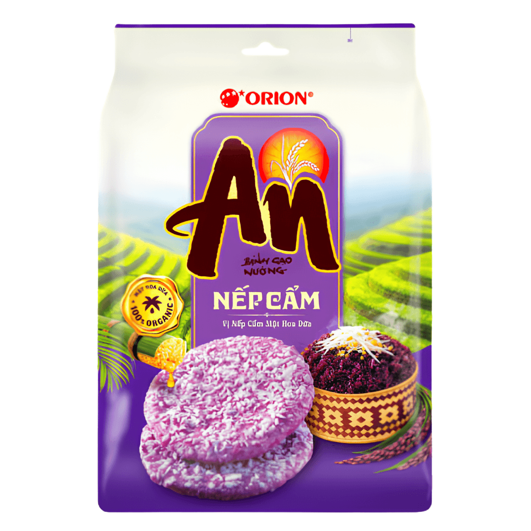 Orion Bánh Gạo An Hương Vị Nếp cẩm 151,2g