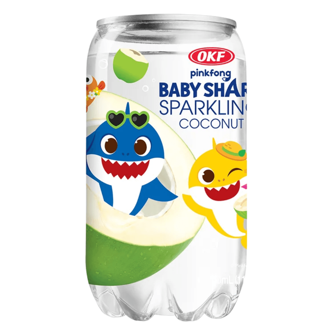 OKF Sparkling Baby Shark Coconut Drink 350ml