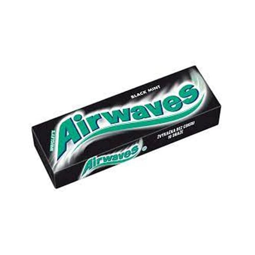 Wrigley's Airwaves Žvýkačky black mint 14g