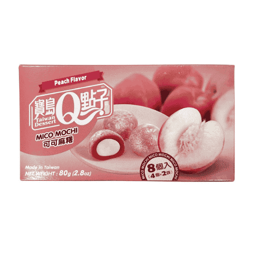 Q Brand Cacao Peach Mochi 80g