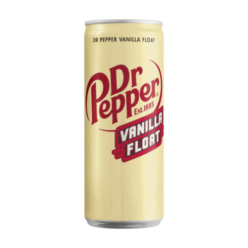 Dr Pepper Vanilla Float sycený nápoj s vanilkovou příchutí 330 ml