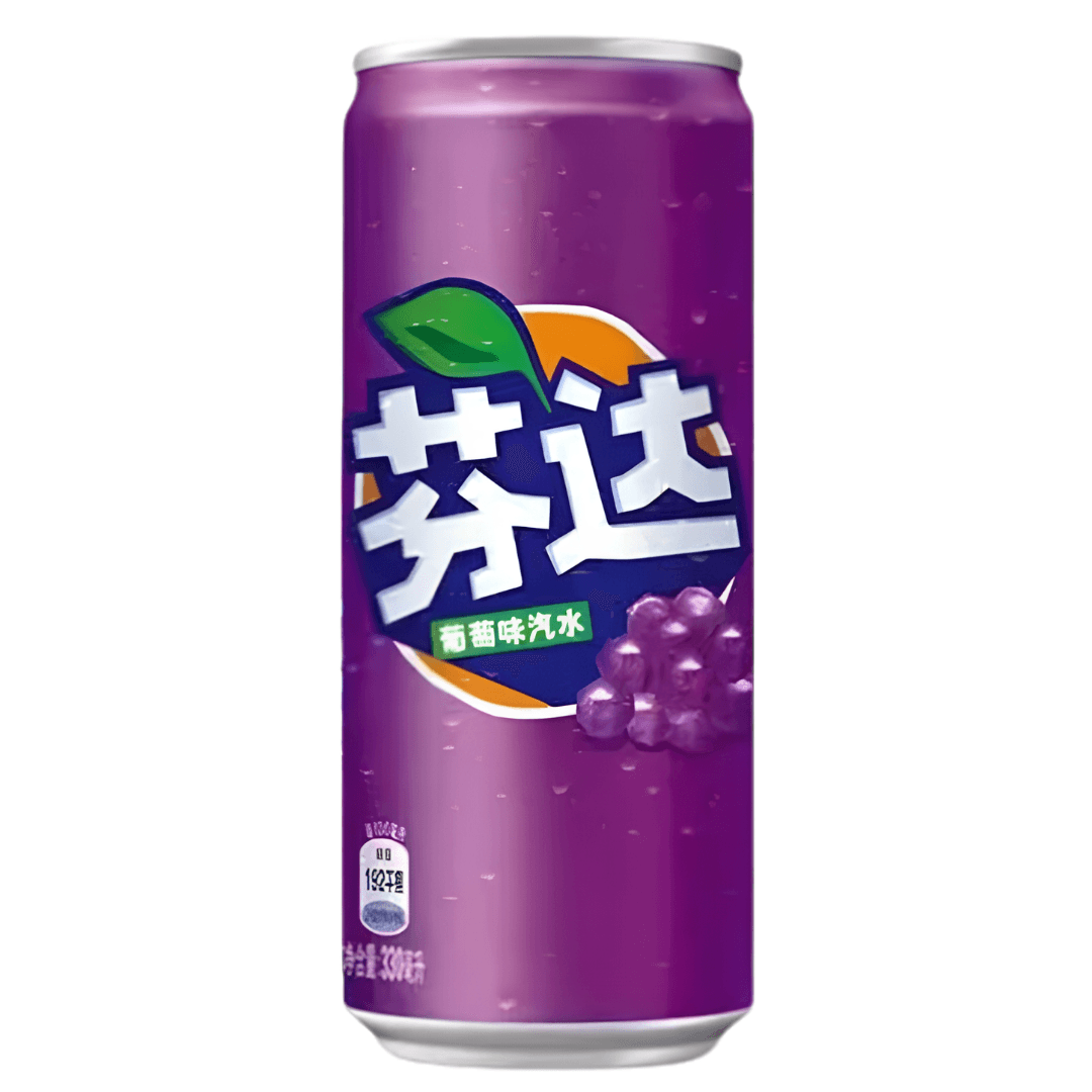 China Fanta Grape 330ml