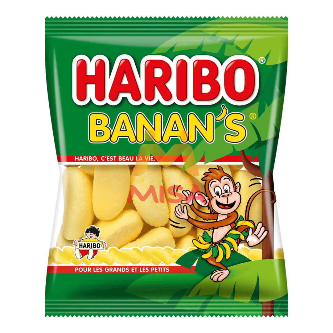 HARIBO Banány ovocné žvýkačky 70g
