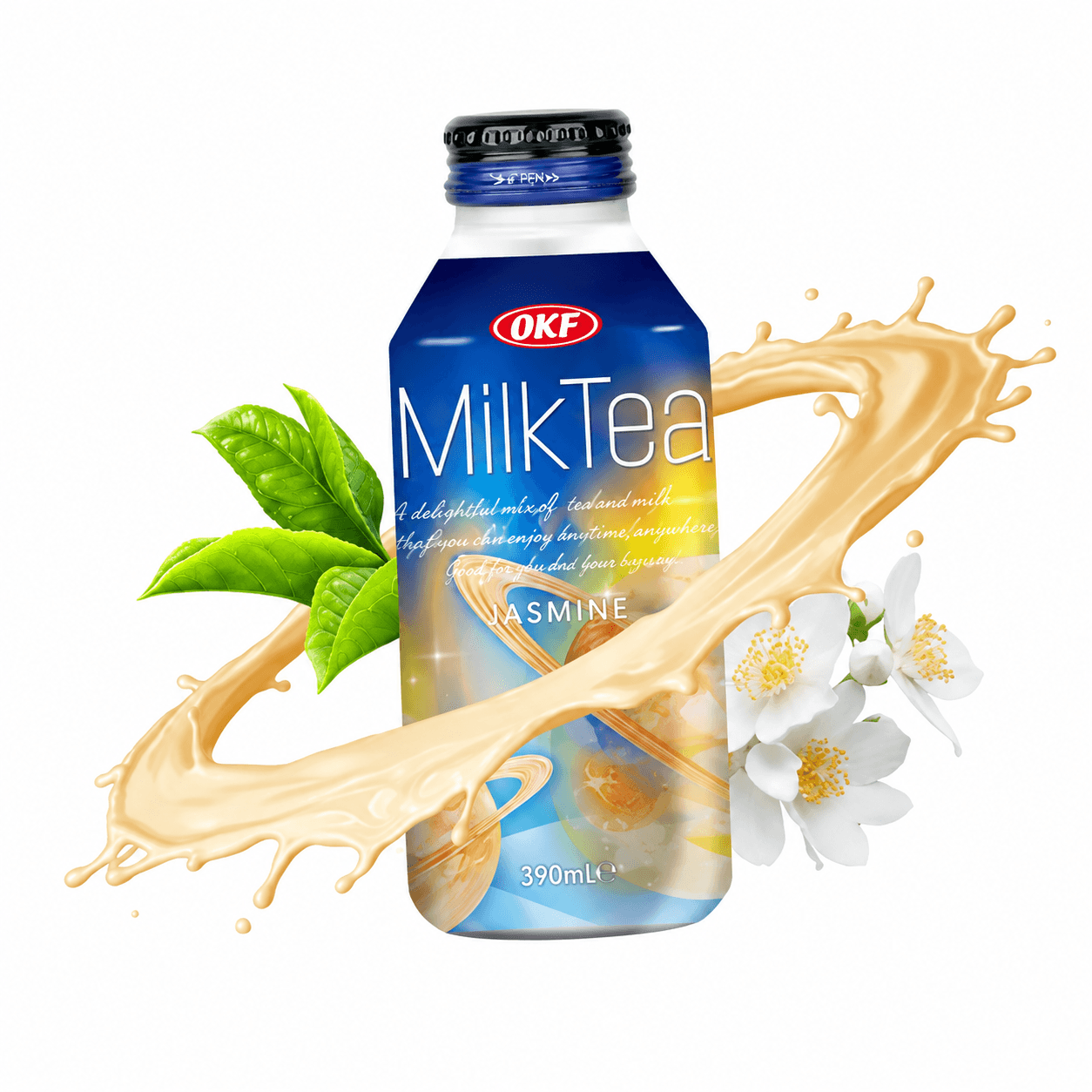 OKF Milk Tea Jasmine 390ml