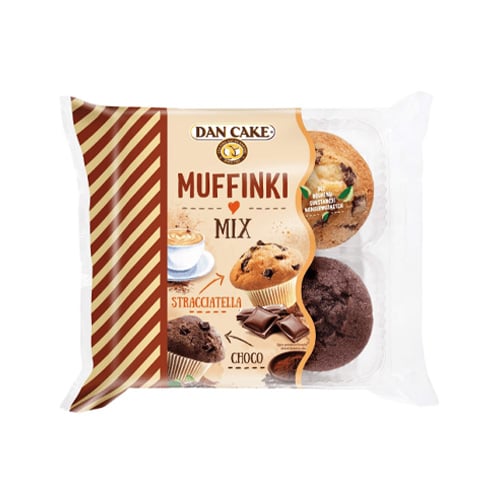 Dan Cake Muffinki Mix Straccialla Choco 300g