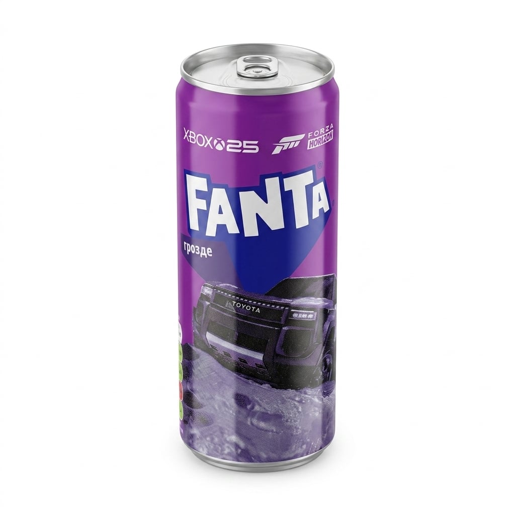Fanta Grape 250ml - UKR plech