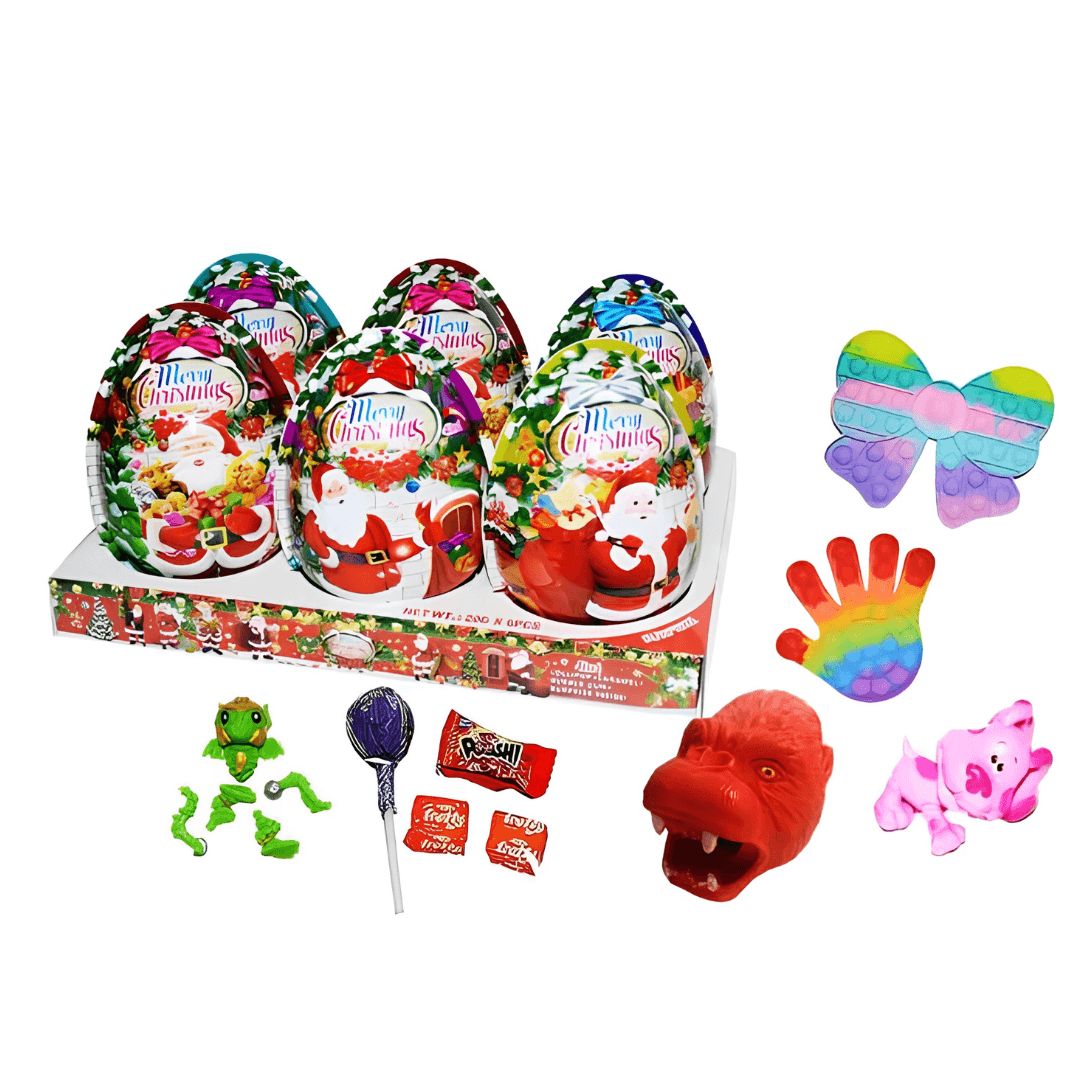 XXXL Merry Christmas Plastic Eggs 20g