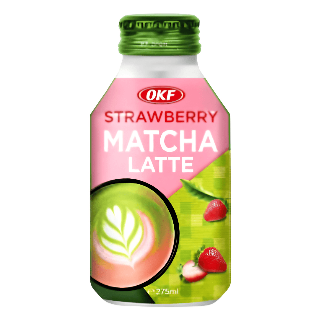 OKF Matcha Latte Strawberry Drink 275ml