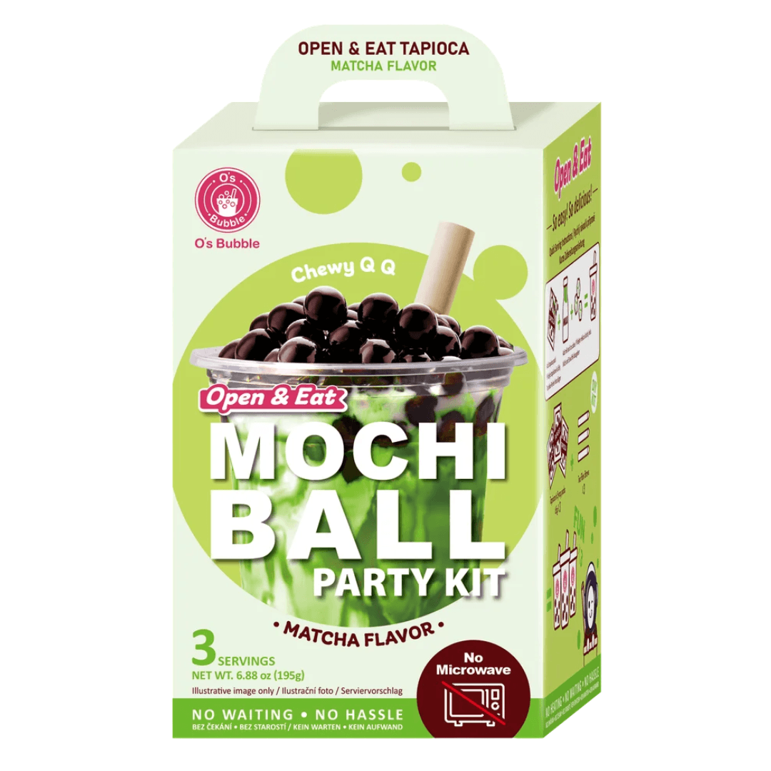 Bubble Tea s Ready-to-eat tapiokou a příchutí Matcha 240g - 3 portions