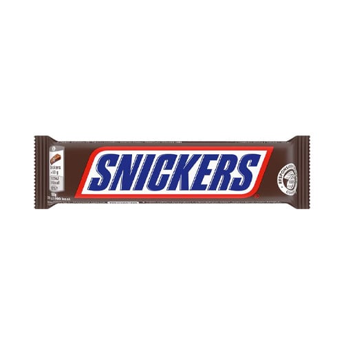 Snickers čokoládová tyčinka 50g × 40 – Karamel, čokoláda a arašídy v jednom