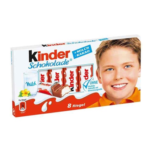 Ferrero Kinder Čokoláda 100g T8