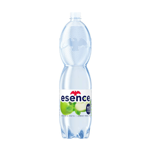 Mattoni Esence Minerální voda jablko+máta bez cukru jemně perlivá 1,5l PET