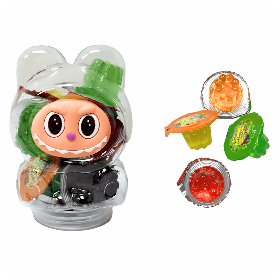 MINI JELLY CUP – MONSTER– želé v pokladničce 100g