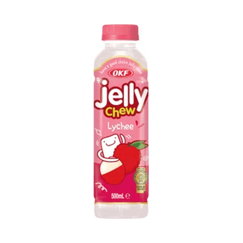 OKF Jelly Chew Lychee Drink 500ml