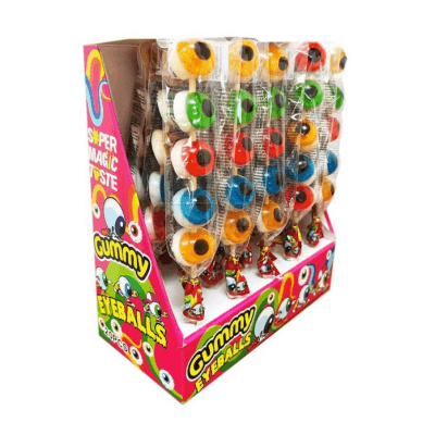 Eye Balls Gummy 18g × 20 – Želé bonbony ve tvaru očí