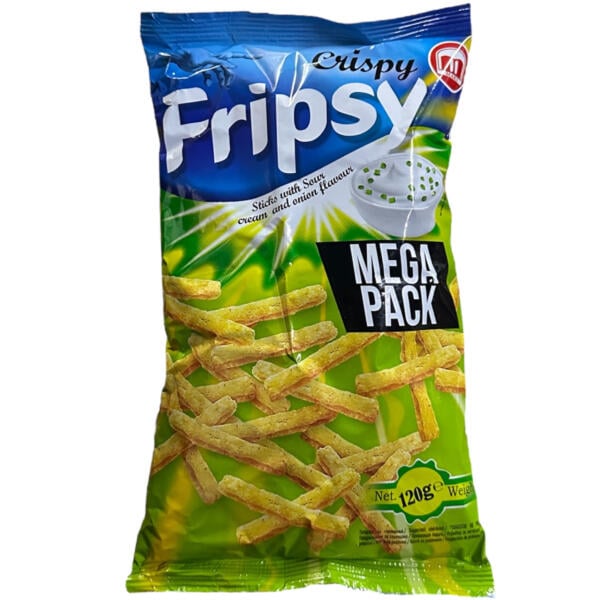 Mega Pack Fripsy sticks Sour Cream and Onion 120g