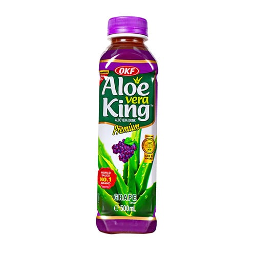 OKF Aloe vera King Grape nápoj 0,5l PET
