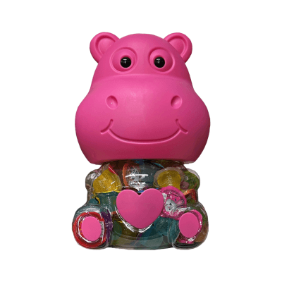 P Cup Hippo 13g × 100 – Želé v kelímku ve tvaru hrocha