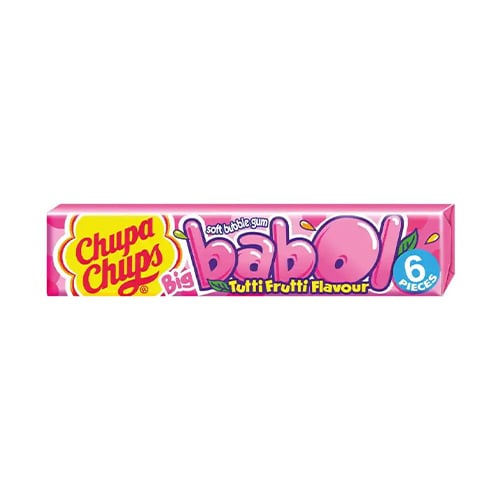 Chupa Chups Žvýkačky Big Babol Tutti Frutti 27,6g