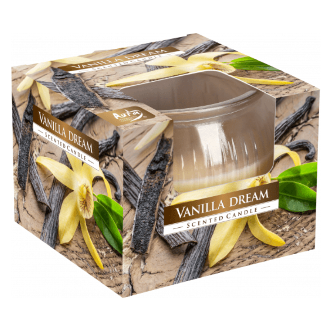 Bispol Vanilla Dream – svíčka ve skle 80 g