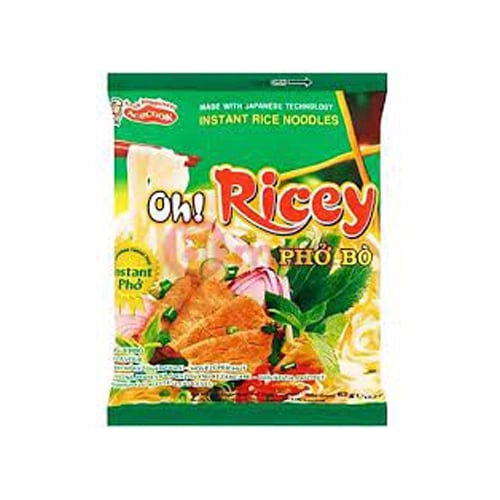 Oh Ricey Polévka rýžová instantní hovězí Pho Bo 62g x 30