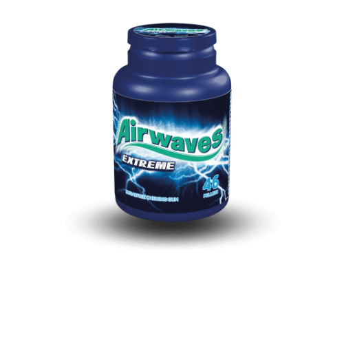 Wrigley's Airwaves Žvýkačky extreme 64g dóza