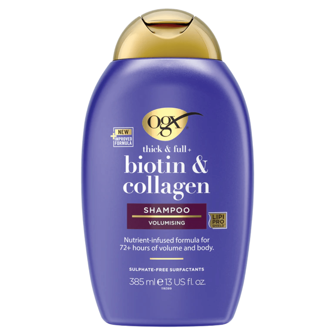 OGX Biotin & Collagen zhušťující šampon pro objem vlasů 385ml