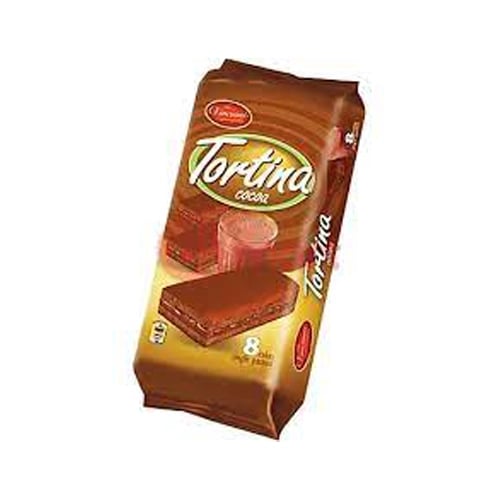 Vincinni Tortina Cocoa 200g × 12 – Kakaový dortík s jemným piškotem